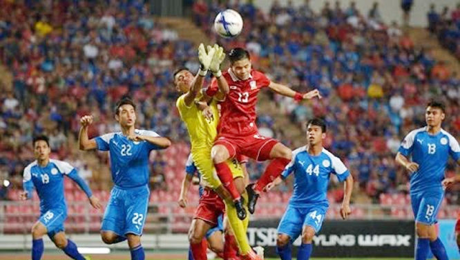 Video clip bàn thắng: U23 Thái Lan 5-1 U23 Philippines (VL U23 châu Á)