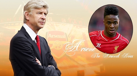 HLV Wenger trả lời tin đồn quan tâm tới Sterling