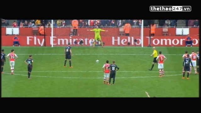 VIDEO: Henderson rút ngắn tỷ số xuống còn 1-3 cho Liverpool