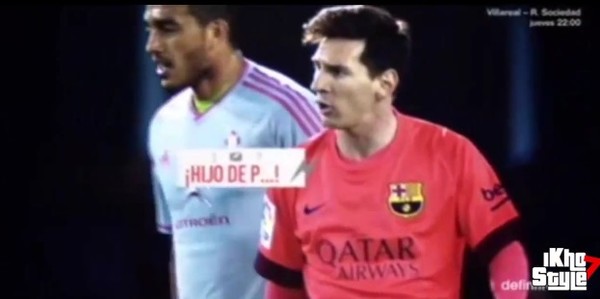 Messi chửi trọng tài là 'đồ con hoang'