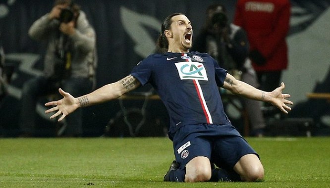 Video clip bàn thắng: PSG - St Etienne - Ibrahimovic lập hattrick