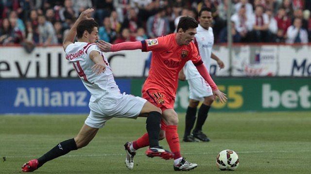 Video clip bàn thắng: Sevilla 2-2 Barcelona - Chia điểm đáng tiếc