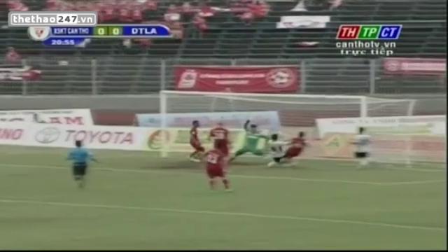 Video clip bàn thắng: Cần Thơ 0-1 Đồng Tâm Long An (V9 V-League 2015)