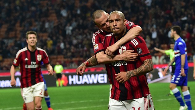 Video clip bàn thắng: AC Milan 1-1 Sampdoria (V30 Serie A)