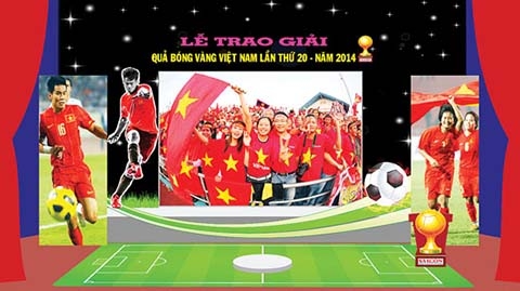 Tối nay trao giải Quả bóng vàng Việt Nam 2014
