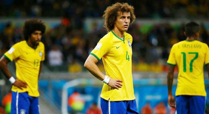 VIDEO: David Luiz và Dante - ngày thảm họa của các hậu vệ Brazil