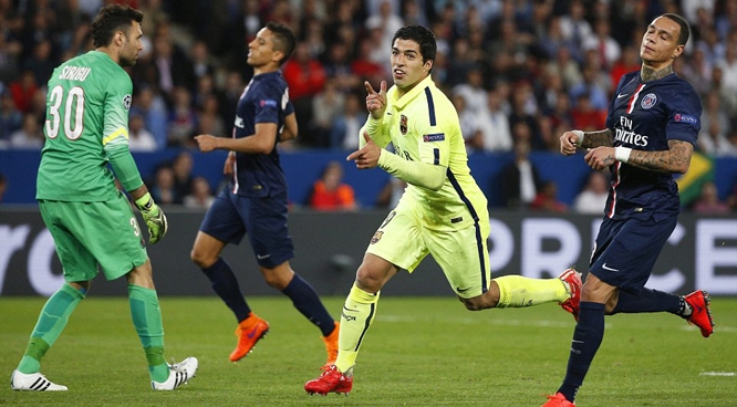 Video clip bàn thắng: PSG 1-3 Barcelona - Show diễn của Luis Suarez