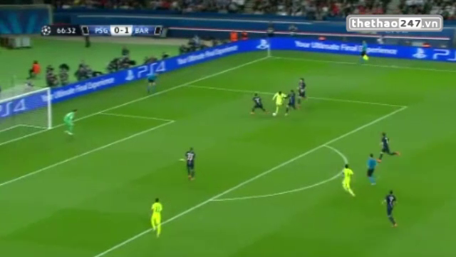 VIDEO: Luis Suarez solo ghi bàn đẳng cấp vào lưới PSG