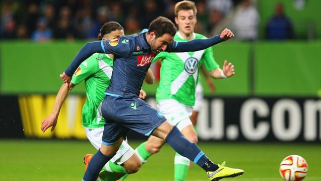 Video clip bàn thắng: Wolfsburg 1-4 Napoli (Tứ kết lượt đi Europa League)