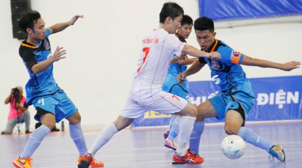 Giải futsal VĐQG 2015: Thái Sơn Bắc và Thái Sơn Nam đều giành chiến thắng