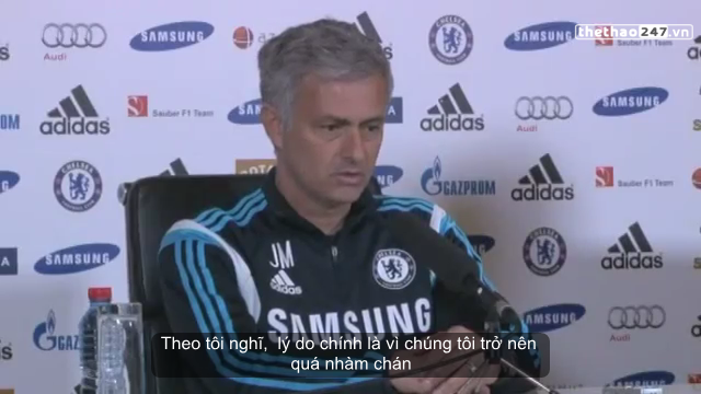 VIDEO: HLV Mourinho lý giải vì sao Chelsea bị ghét nhất tại NHA