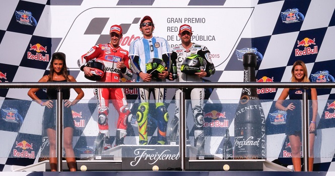 Kết quả đua xe MotoGP chặng 3 - Gran Premio Red Bull de la República Argentina 2015