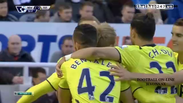 Video clip bàn thắng: Newcastle 1-3 Tottenham (V33 Premier League)
