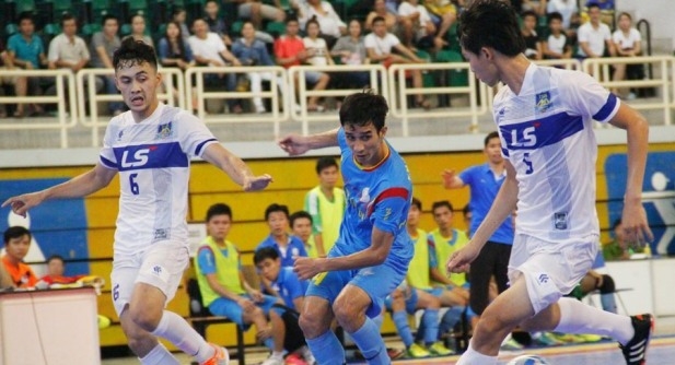 Giải futsal VĐQG 2015: Thái Sơn Nam bất phân thắng bại với Sanatech Khánh Hòa