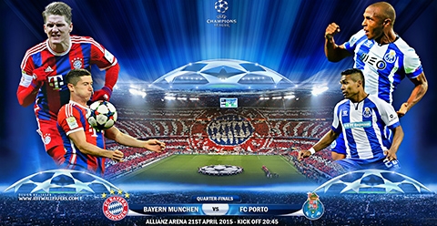 Bayern vs Porto: Chờ bất ngờ tại Arena, 1h45 ngày 22/4