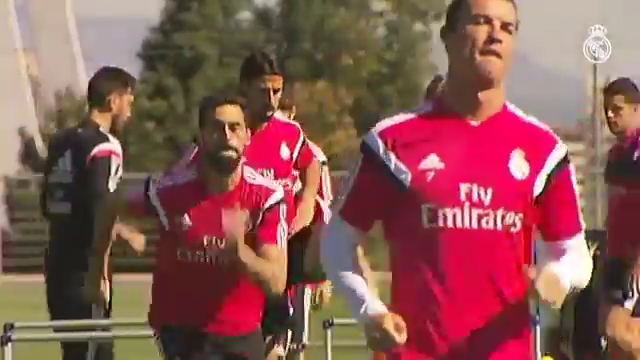 VIDEO: Buổi tập của các cầu thủ Real trước trận tái đấu Atletico