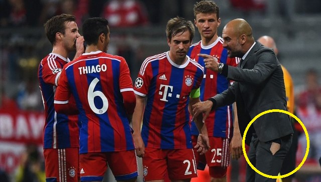 VIDEO: Pep Guardiola chỉ đạo các học trò đến rách cả quần