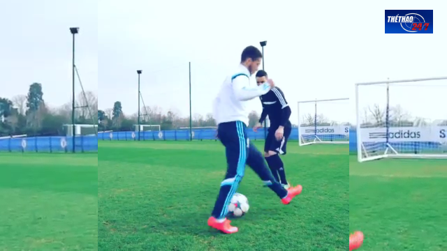 VIDEO: Xem Hazard trình diễn kỹ năng đi bóng đầy mê hoặc