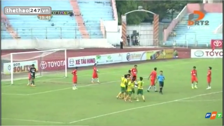 Video clip bàn thắng: Đà Nẵng 3-1 Đồng Tháp (V.League 2015)