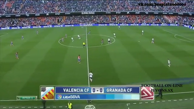 Video clip bàn thắng: Valencia - Granada (V33 La Liga)