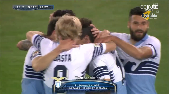 Video clip bàn thắng: Lazio 4-0 Parma (V33 Serie A)