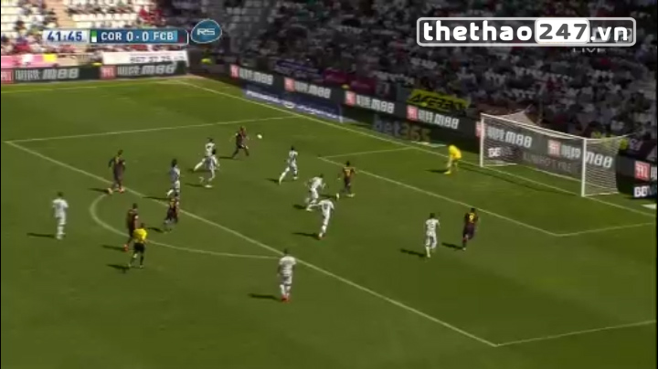 VIDEO: Rakitic vuốt bóng đẹp mắt mở tỉ số cho Barca
