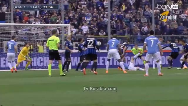 Video clip bàn thắng: Atalanta 1-1 Lazio (V34 Serie A)