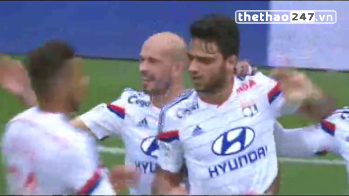 Video clip bàn thắng: Lyon 2-0 Evian (VĐQG Pháp 2014/15)