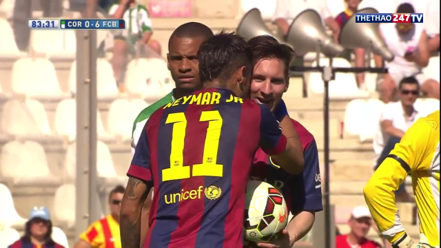 VIDEO: Tình huống Messi chơi đẹp với Neymar ở vòng 35 La Liga