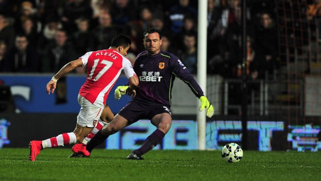 Video clip bàn thắng: Hull City 1-3 Arsenal - Sanchez và Ramsey tỏa sáng