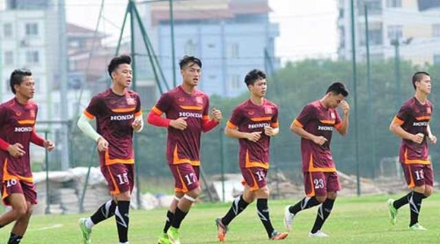 VIDEO: Buổi tập đầu tiên của các cầu thủ U23 Việt Nam