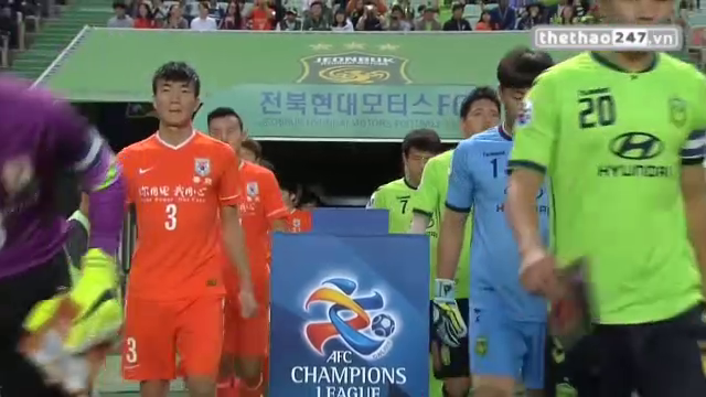 Video clip bàn thắng: Jeonbuk FC 4-1 Shandong Luneng (AFC Champions League)