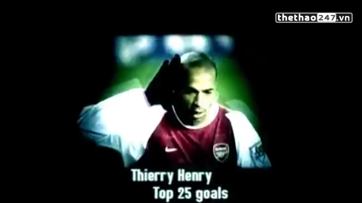 VIDEO: Những bàn thắng đẹp nhất của Henry ở Arsenal