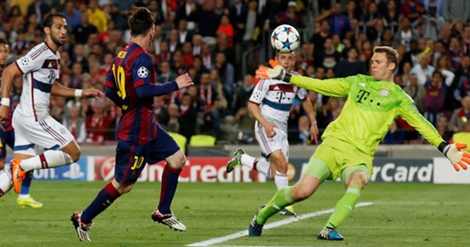 Messi chia sẻ bí quyết hạ Manuel Neuer