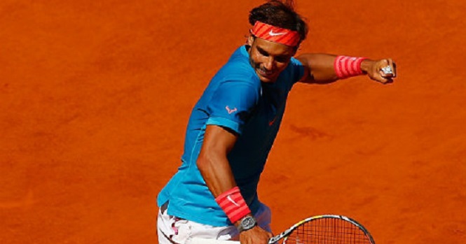 Madrid Masters 2015: Đánh bại Dimitrov, Nadal vào bán kết