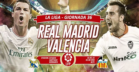 Real vs Valencia: Tiếp tục hy vọng, 1h00 ngày 10/5