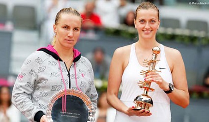 Madrid Masters 2015: Kvitova lên ngôi vô địch