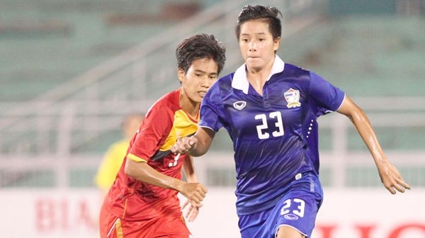 ĐT nữ Thái Lan tạo đà hoàn hảo trước World Cup 2015