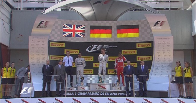 Kết quả đua xe F1 chặng 5- Spanish Grand Prix 2015