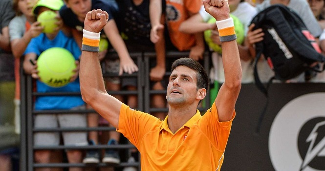Rome Masters 2015: Djokovic thắng vất, Cilic thua sốc