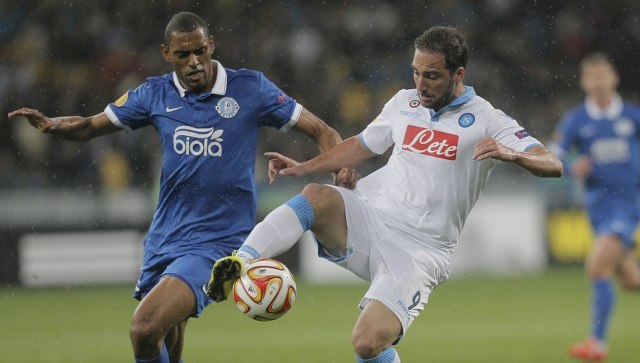 Video clip bàn thắng: Dnipro 1-0 Napoli (Bán kết Europa League)
