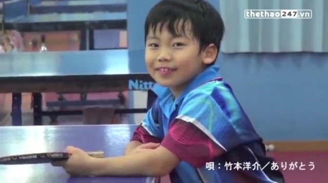 VIDEO: Matsushima Sora - Thần đồng bóng bàn 7 tuổi của Nhật Bản