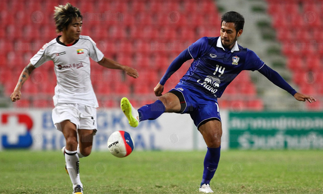 Video bàn thắng: U23 Thái Lan 4-0 U23 Myanmar (Giao hữu)