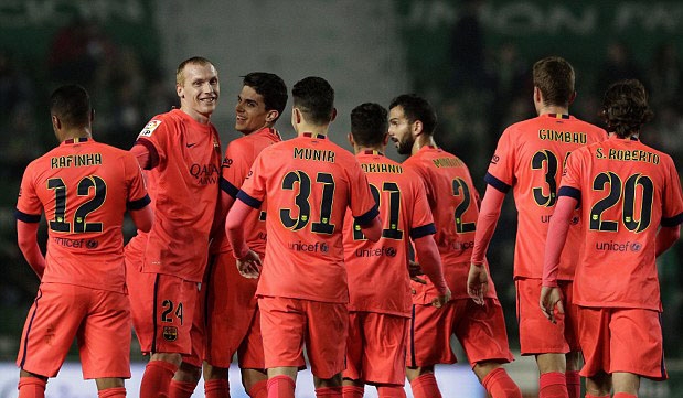 5 cầu thủ rời Barca trong phiên chợ Hè 2015