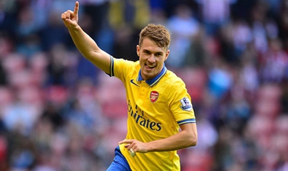 Arsenal sẽ có 70 triệu euro nếu để Ramsey ra đi