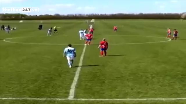 VIDEO: Cầu thủ U19 ghi bàn siêu tốc chỉ sau 5 giây tại Đan Mạch