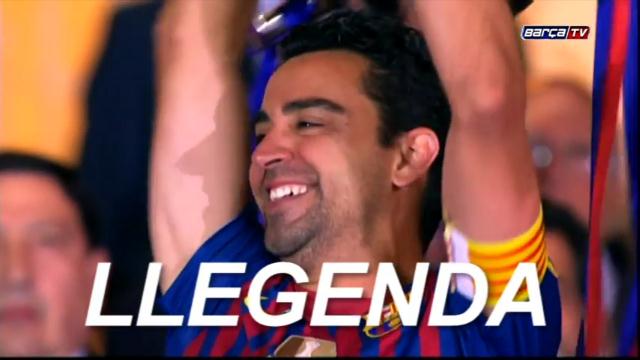 VIDEO: Clip tri ân đội trưởng Xavi của Barcelona