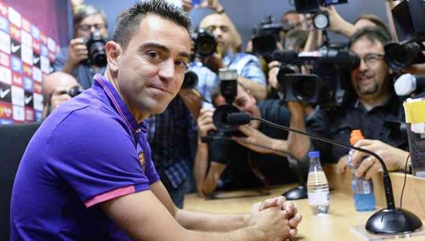 Xavi chính thức chia tay Barca