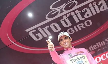 Giro d'Italia 2015: Contador cách chức vô địch 5 chặng đua
