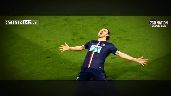 VIDEO: Những bàn thắng đẹp nhất của Ibrahimovic cho PSG mùa 2014/2015